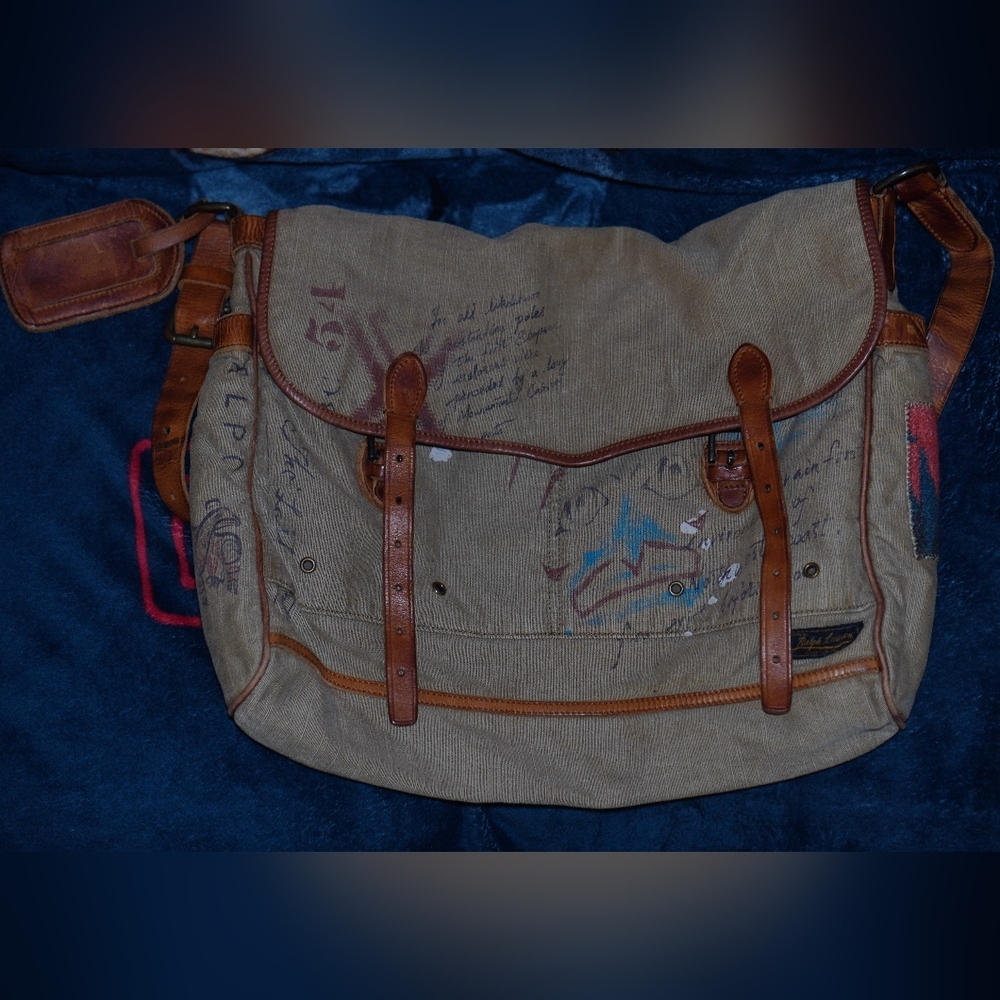 Ralph Lauren Aztech Messenger Bag